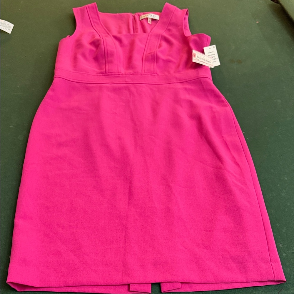 Kasper Fuchsia‎ Mini Dress.   CAJA.  #.  1. E